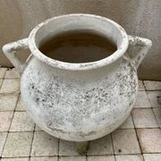 Jardinière marmite,  fibrociment 60’S
