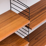 Piece wall unit by Nisse Strinning for String, Sweden 1950