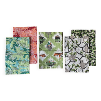 SAFOMASI placemat set, Tiger Safari collection