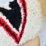 Colorful Moroccan carpet pillow 47x37cm