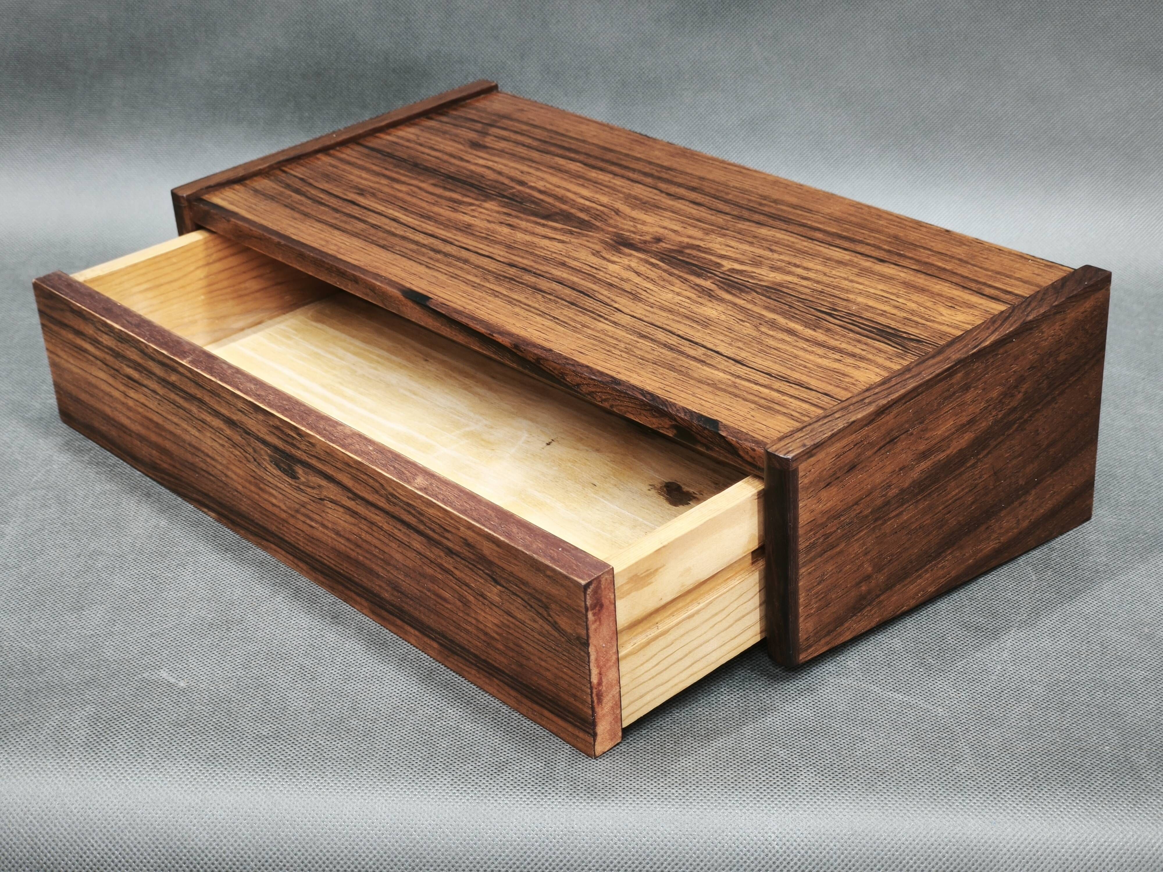 Pair of Danish Rosewood Floating Bedside Tables, 1960s