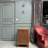 Art Deco oak jam jar (renovated)