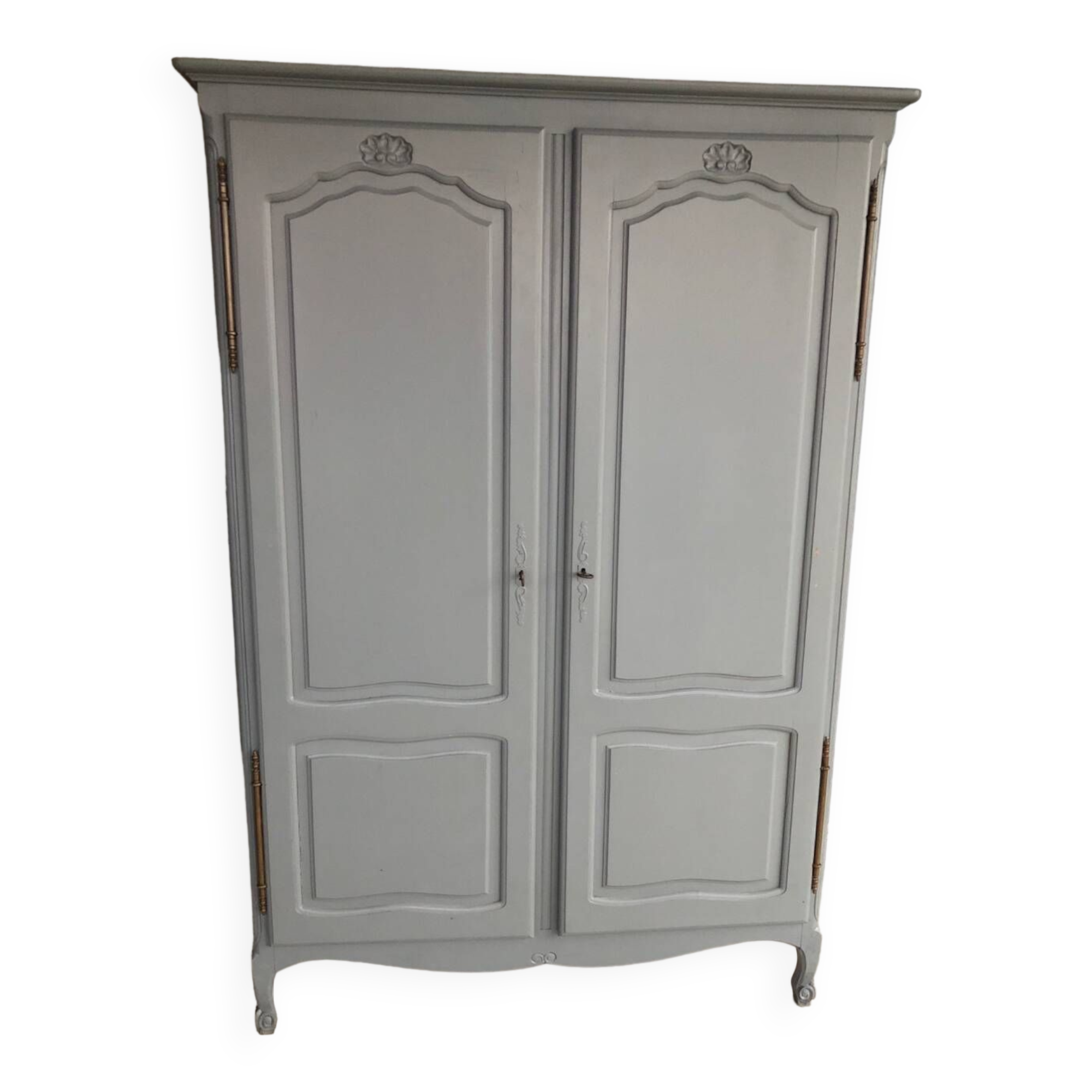 Old wardrobe 2 doors shelves and wardrobe riskoff production