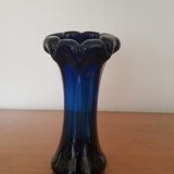 Soliflore bleu vintage