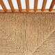 2 vintage chairs in pinewood with braided seat, 1970s