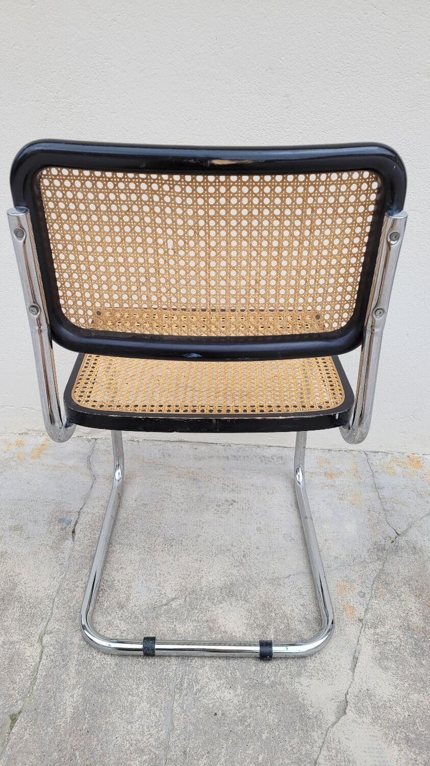 Chair by Marcel Breuer model B32 in canning