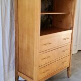 60s bookcase chest of drawers