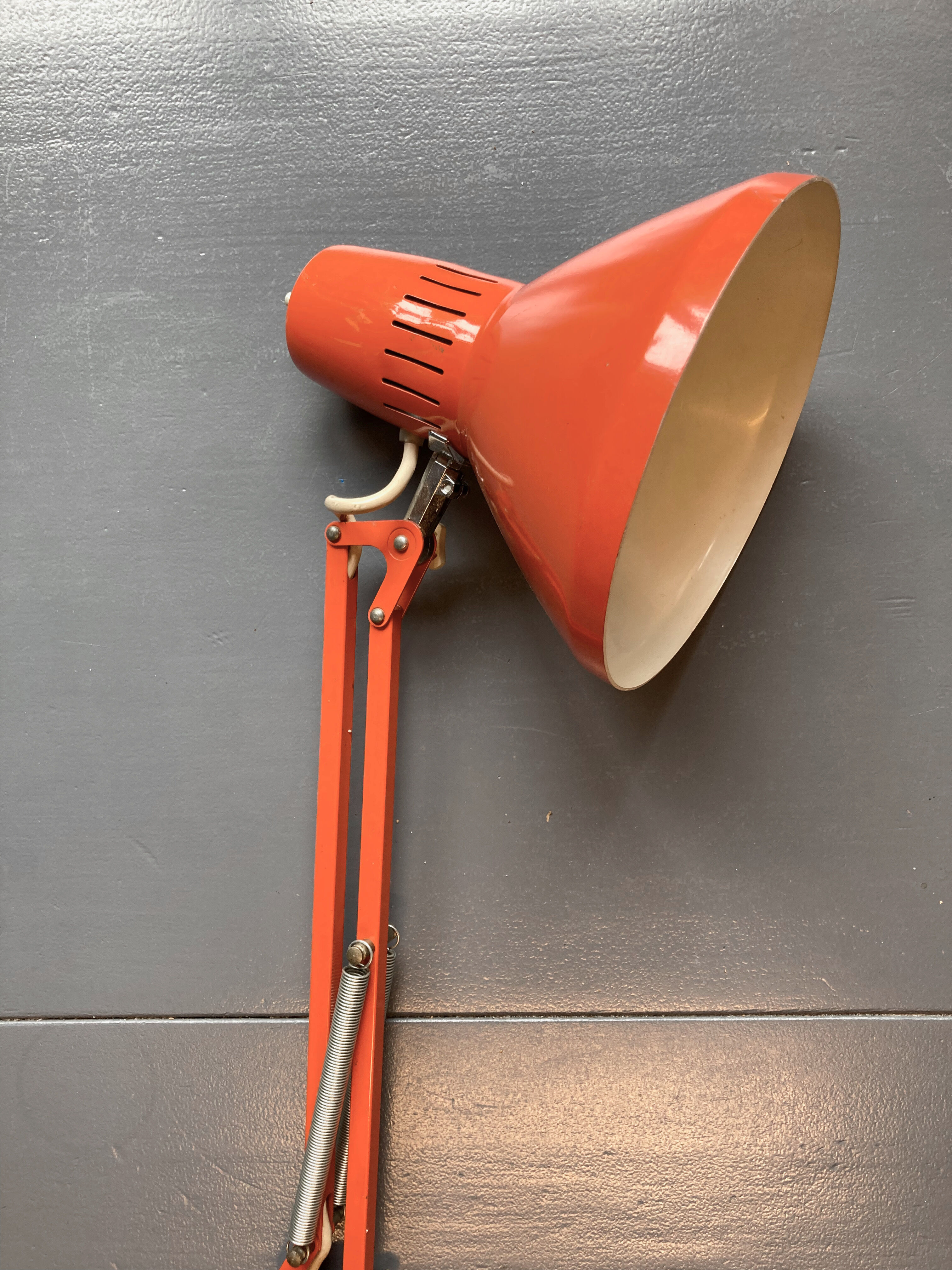 Lampe vintage  industriel de travail Sweden
