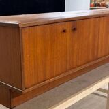 Vintage Scandinavian teak sideboard with drawers
