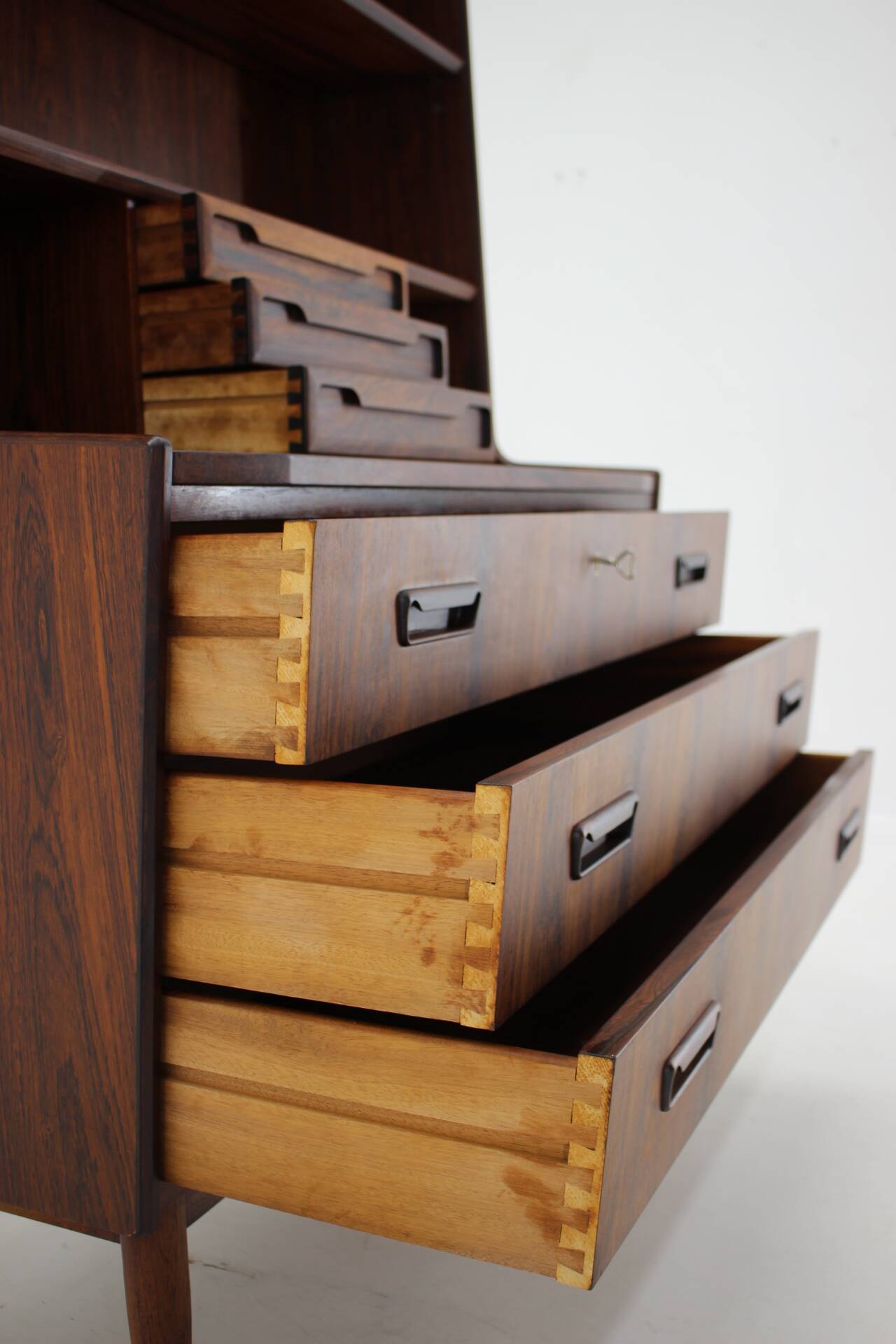 1960s Danish Secretary/Writing Cabinet by BRDR Larsen in Palisander