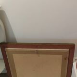 Oil painting on canvas signed