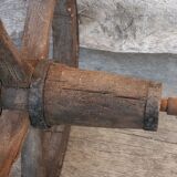 Old wheelbarrow wheel