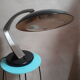 Vintage table lamp "Boomerang" by Fase - 1960