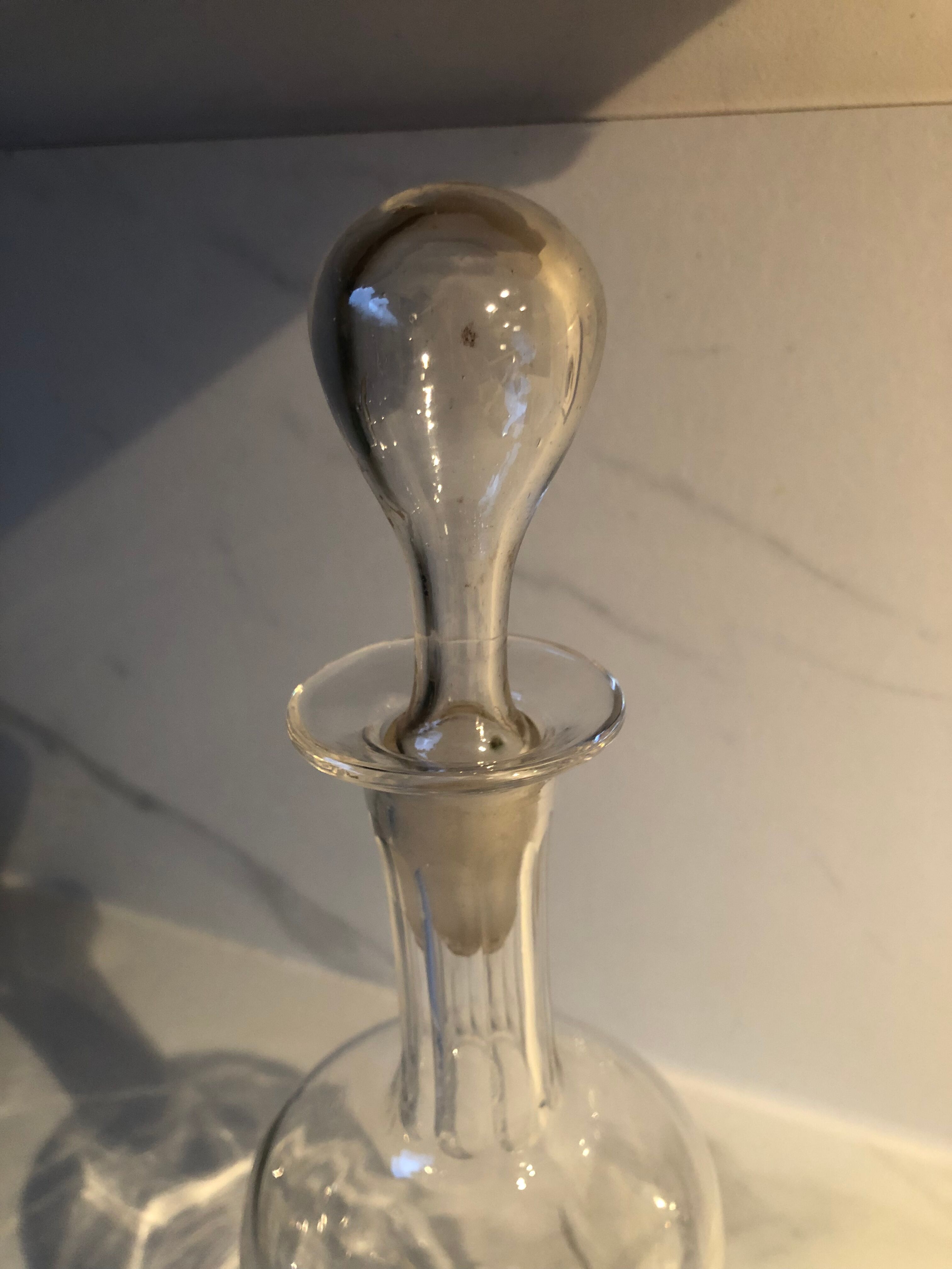 Carafe en verre