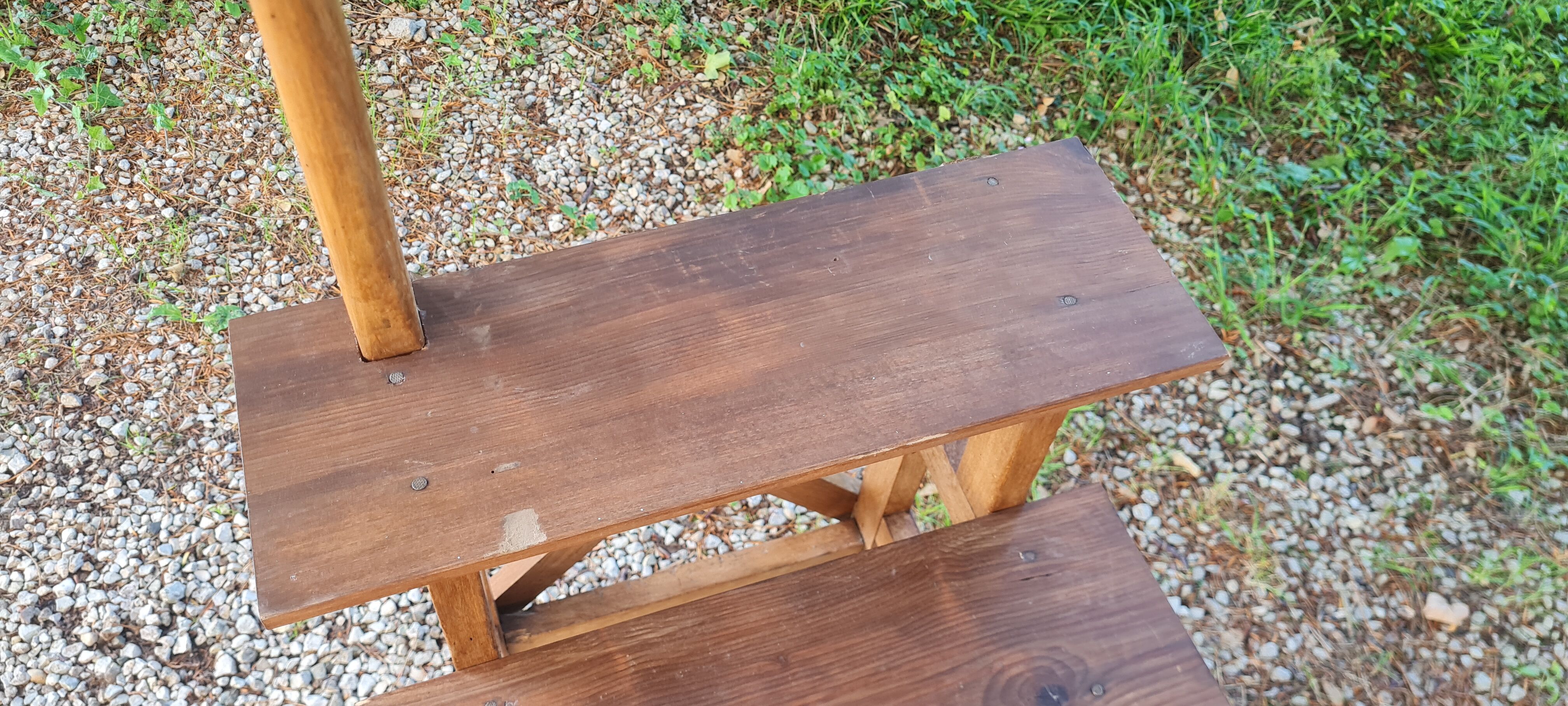 Old library stepladder