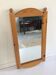 Grand miroir années 70/80 bois massif