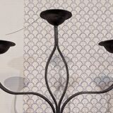Pair of large candlesticks