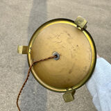 Vintage tripod lamp foot twisted brass