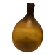 Old green glass demijeanne