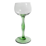 5x Art Nouveau wine glasses handmade - Peter Behrens Style 1900