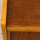 Vintage shoe cabinet with compass legs