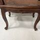 Paire de fauteuils de style Régence en bois naturel XIX siècle
