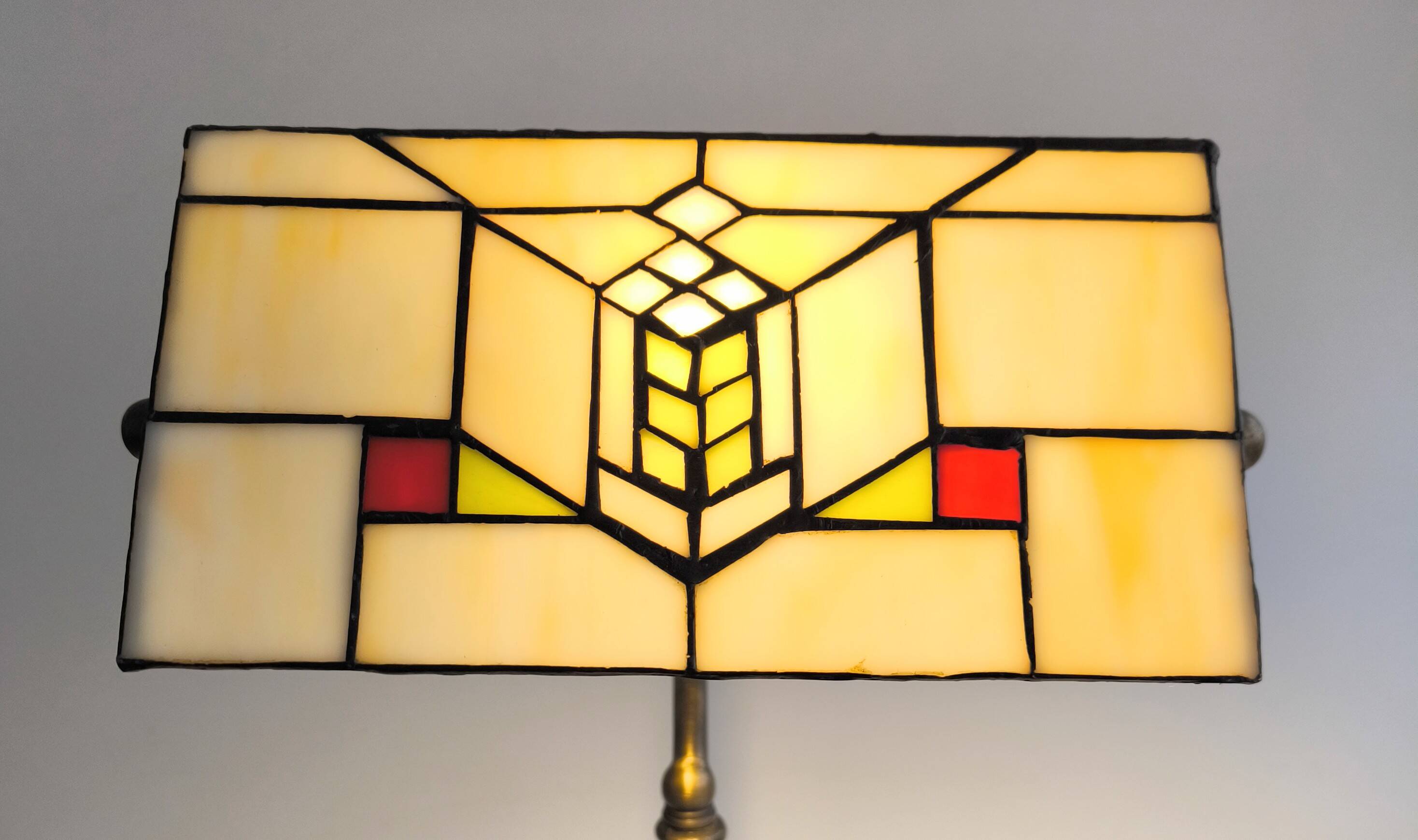 Tiffany Mission Style Lamp