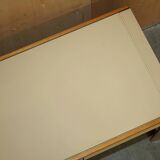 Handmade leather desk, original Rolex, Art Deco