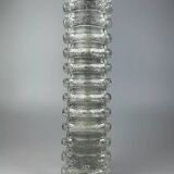 60s 70s wall lamp Limburg Germany Wall Sconce Ice Glass Chrome Space Age