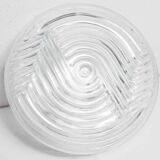 Ceiling lamp graphic 1970 glass