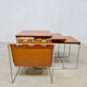 Vintage Brabantia mimiset leather magazine holder