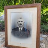 Framed portrait of a man