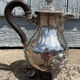 Silver coffee maker Paris