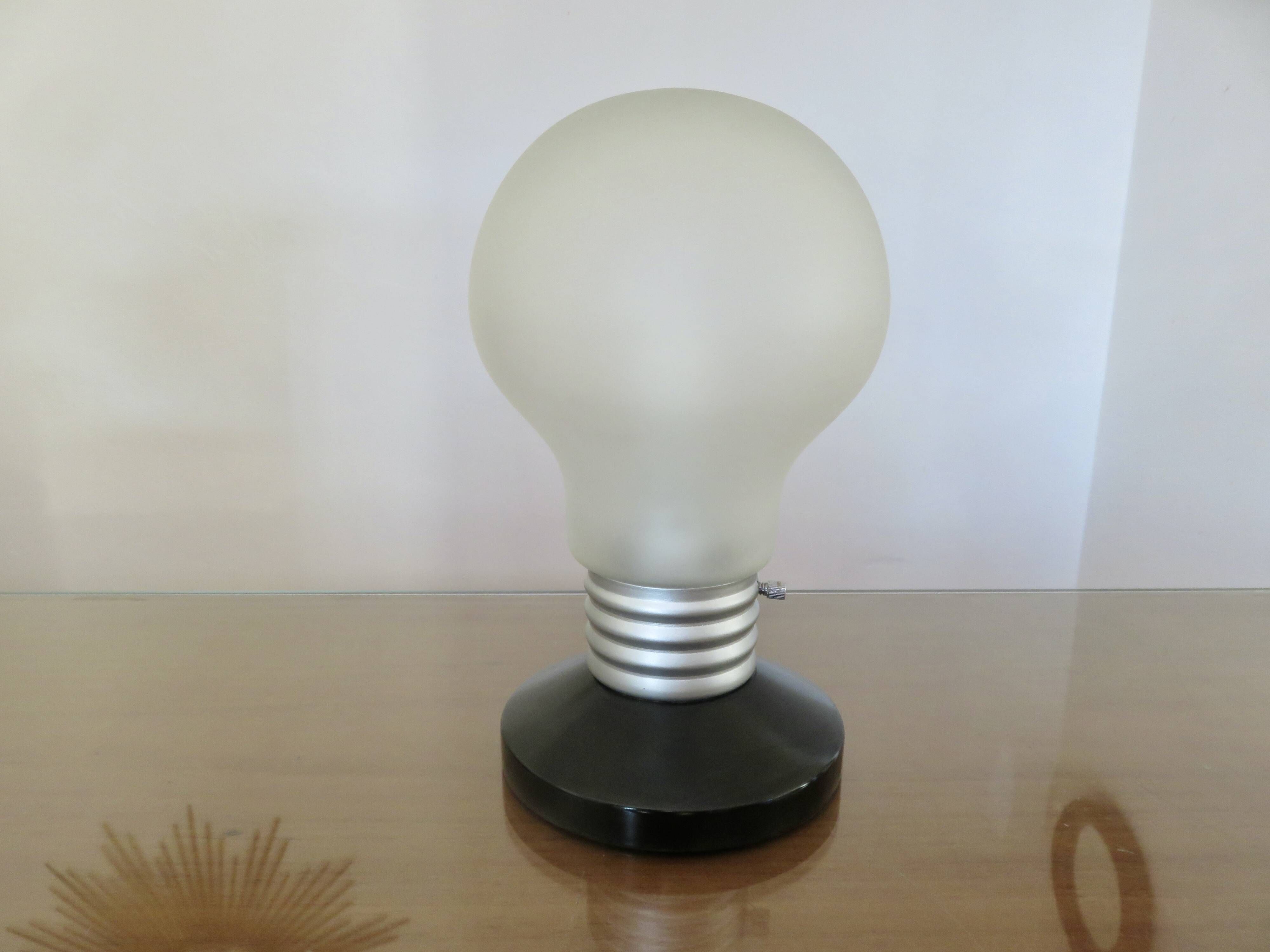 "Blinda" lamp bulb by Ikea, a 90s collector's item in the style of Ingo Maurer.
