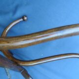 Wall-mounted coat rack by Thonet, 1890, 5 hooks, "Oak" style