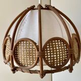 Bamboo and rattan suspension from the 60s/70s.