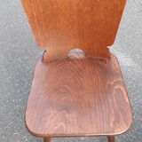 Brutalist bistro chairs