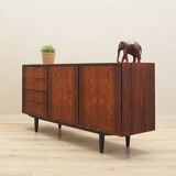 Commode en palissandre, design danois, années 1960, designer : Erling Torvits