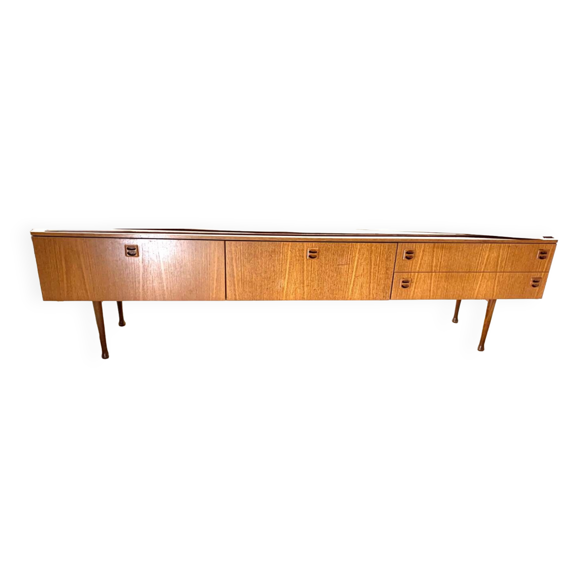 Vintage Scandinavian teak sideboard