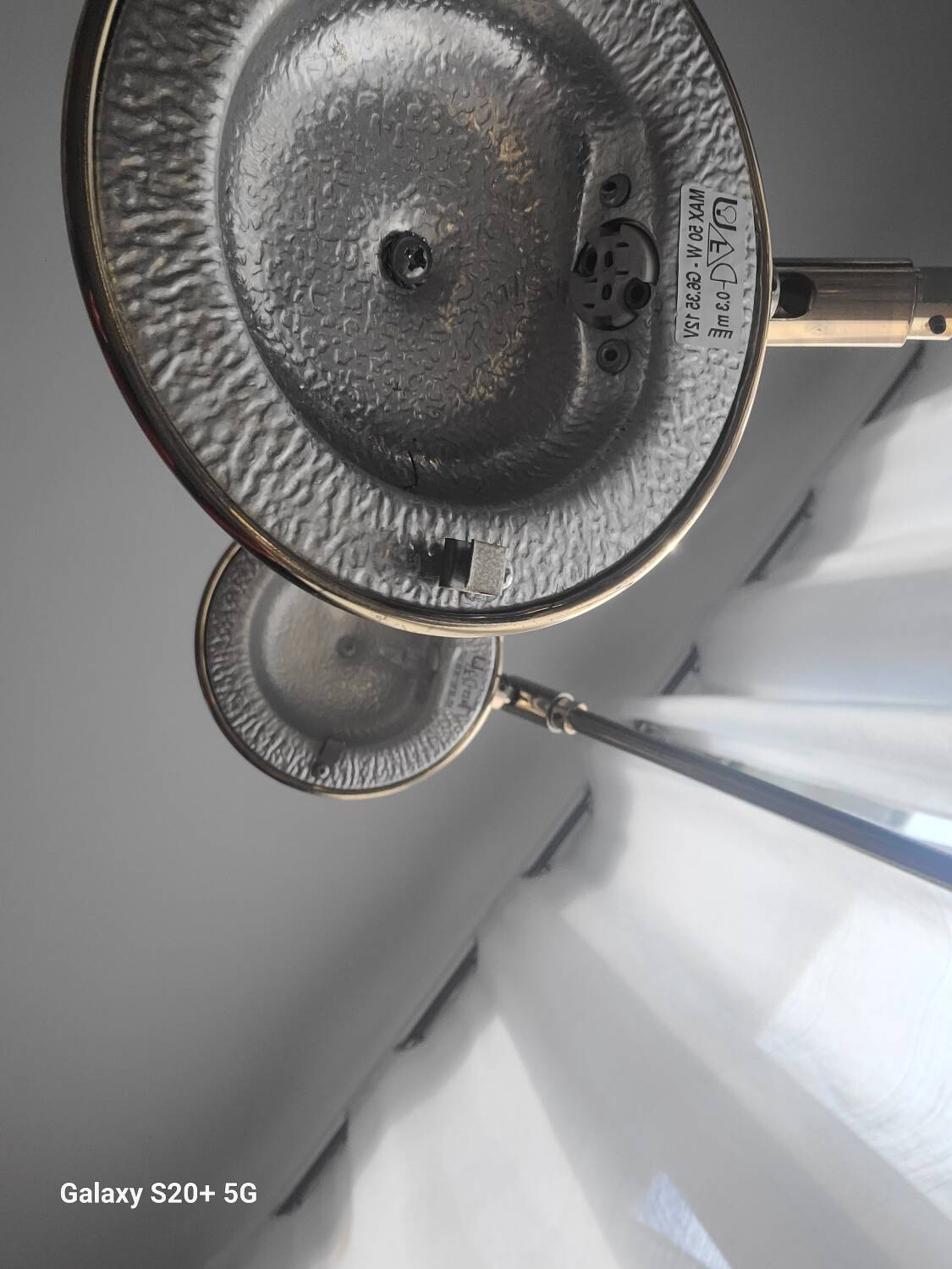 3 lampes de bureau vintage Zonca Voghera