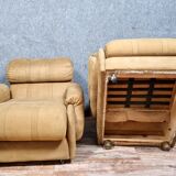 Design armchairs circa 1970