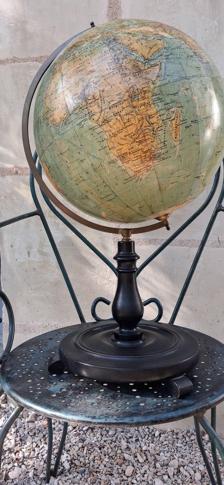 Globe terrestre 12inch après 1924