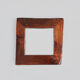 Vintage Spanish brutalist mirror, 1970s.