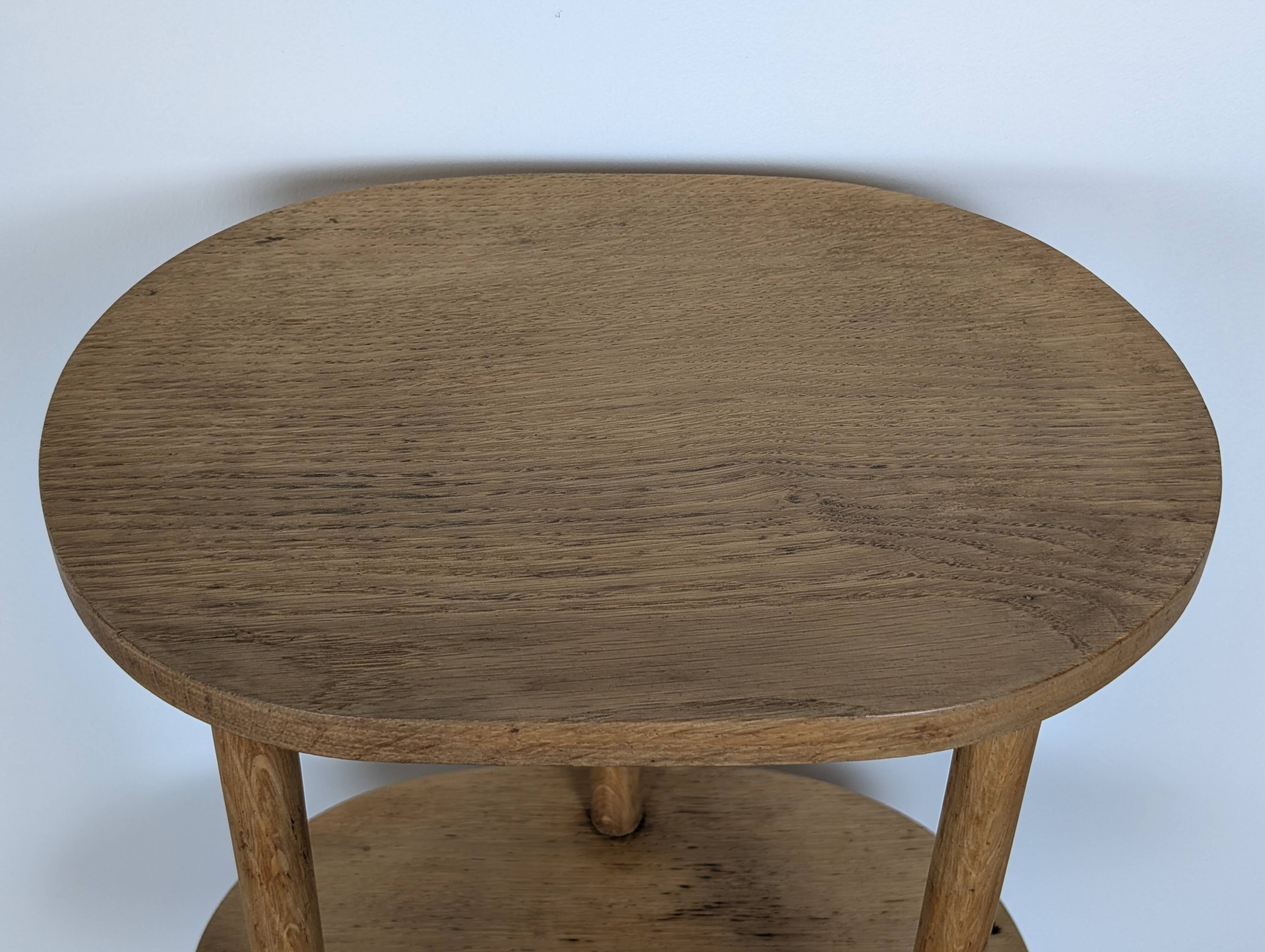 Bout de canapé en chêne