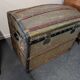 Travel dome-shaped trunk from the late 19th century, trunk maker J.M. Gey Aîné in Bordeaux, has