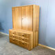 Chest of drawers and cabinet combination by WK-Möbel, walnut, 1960s