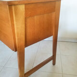 Vintage 1950 oak desk and oak grazing