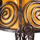 Charles Schneider Art Nouveau wrought iron floor lamp, 1920