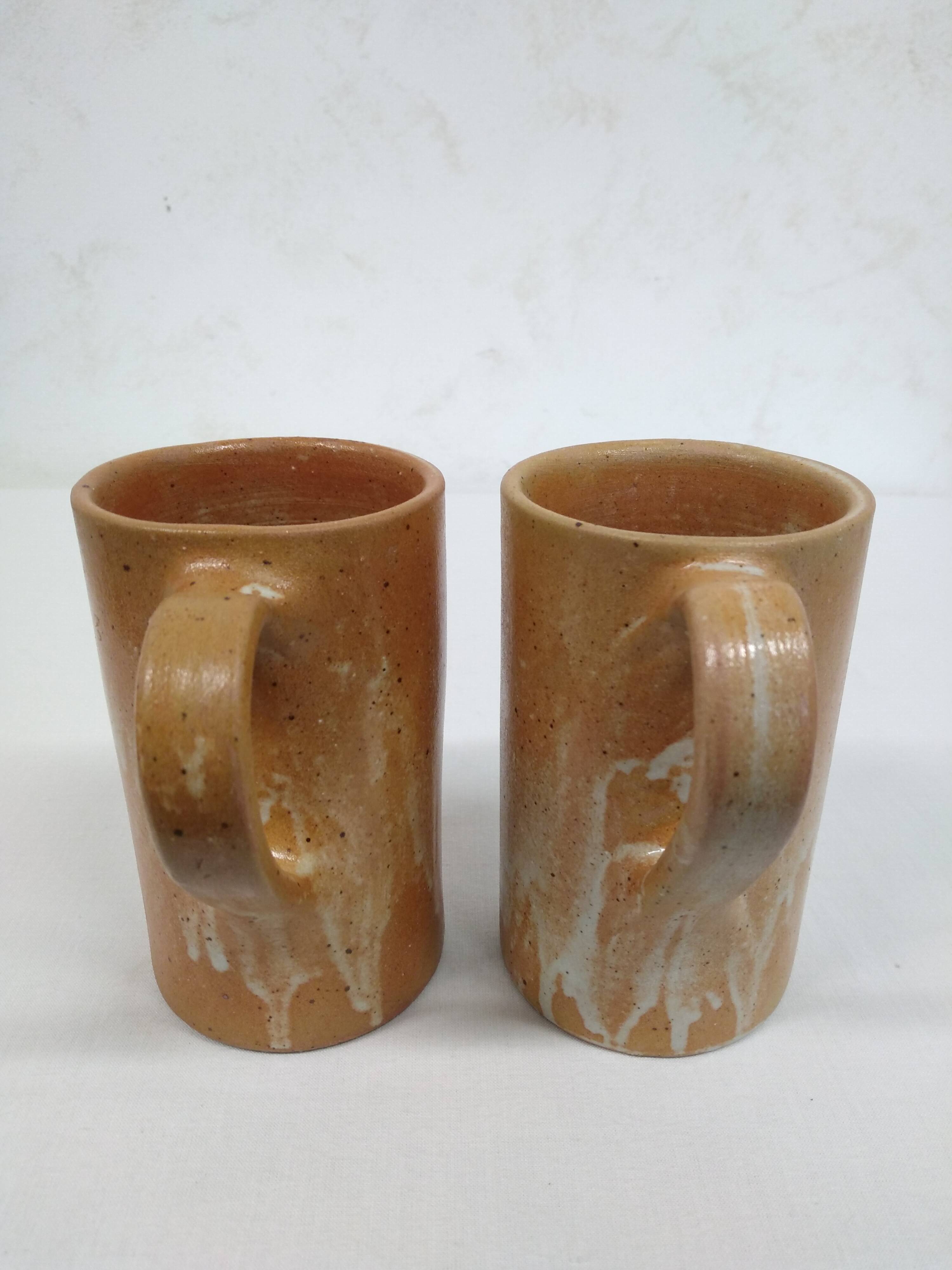 Stoneware mugs