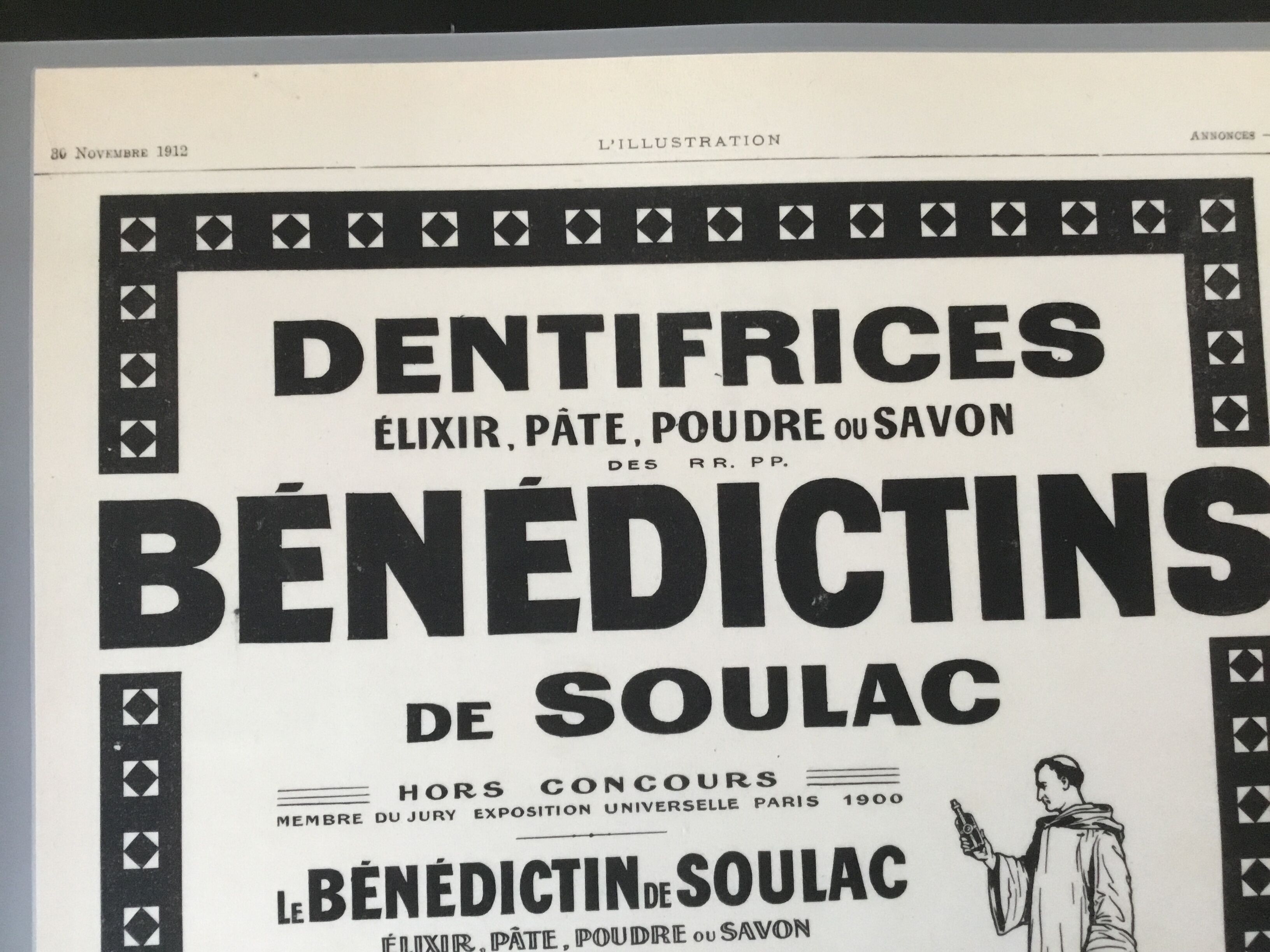 Vintage advertising to be framed